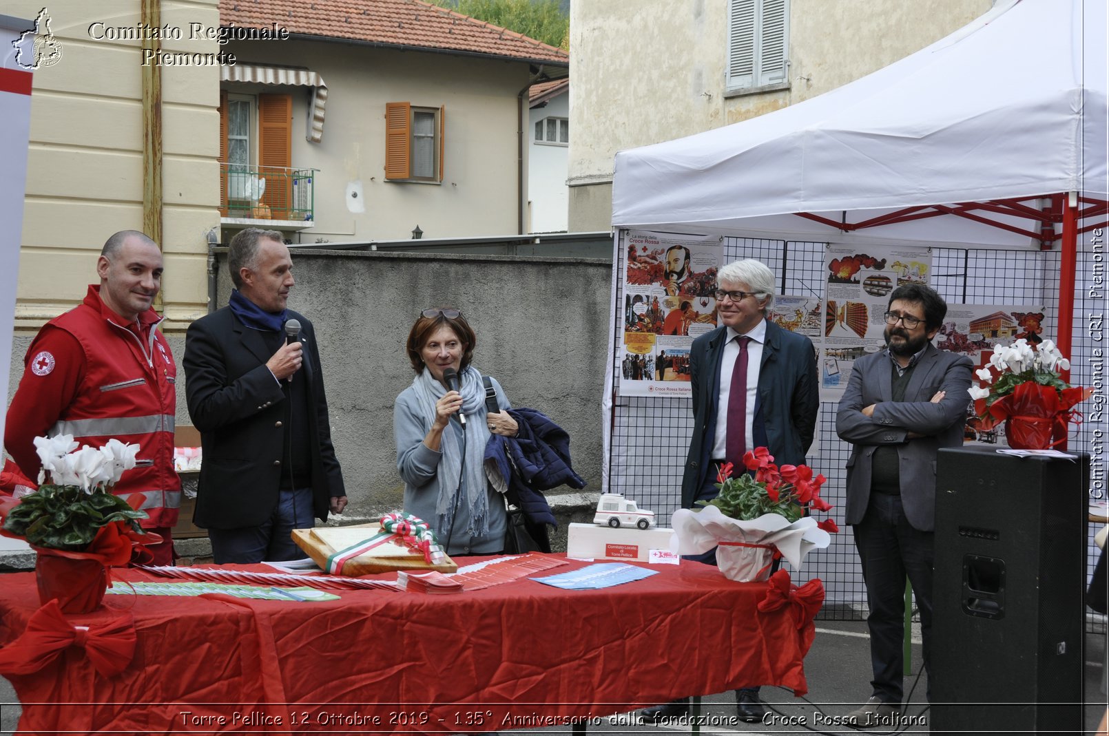 Torre Pellice 12 Ottobre 2019 - 135 Anniversario dalla fondazione - Croce Rossa Italiana