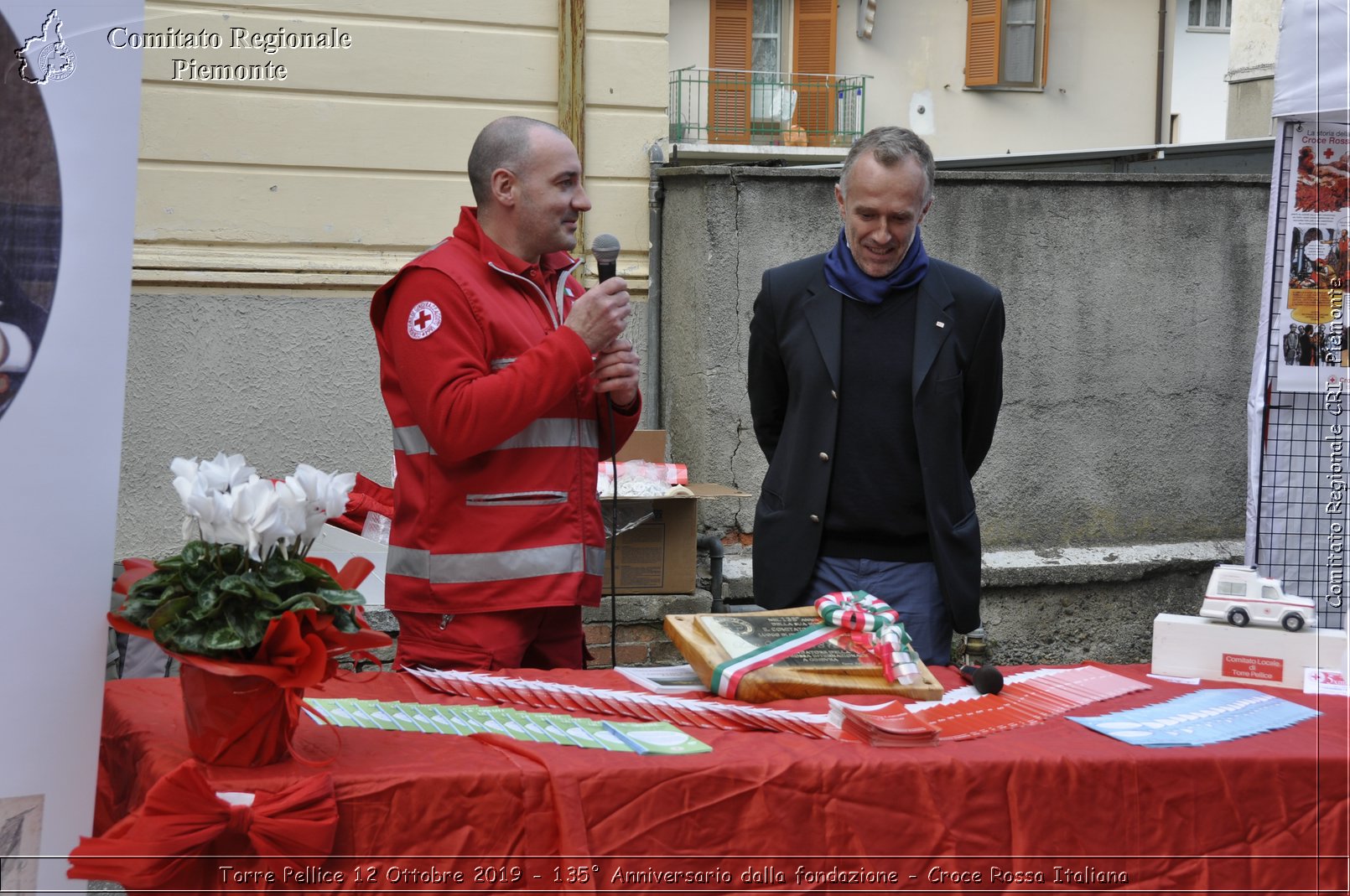 Torre Pellice 12 Ottobre 2019 - 135 Anniversario dalla fondazione - Croce Rossa Italiana