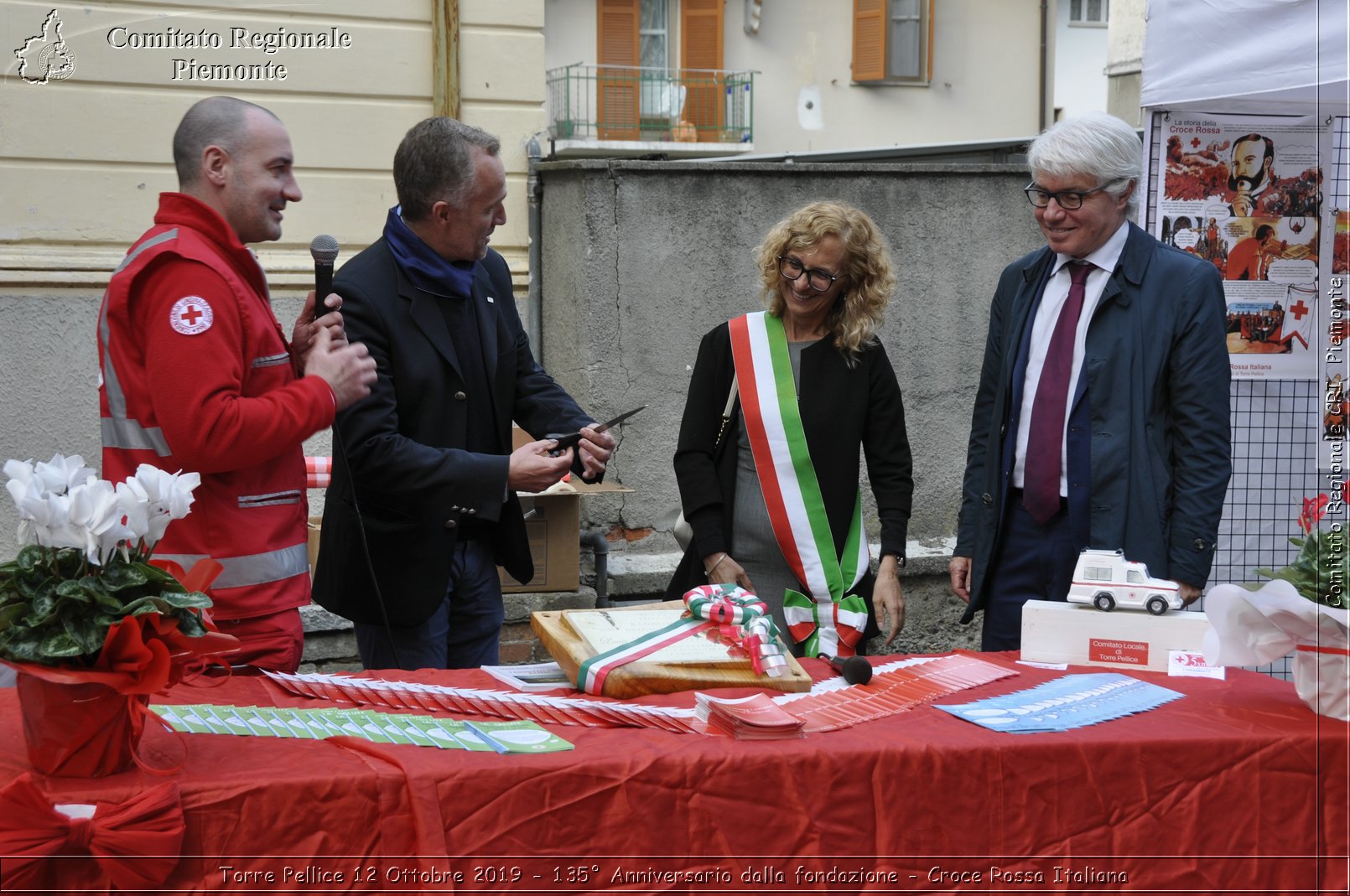 Torre Pellice 12 Ottobre 2019 - 135 Anniversario dalla fondazione - Croce Rossa Italiana