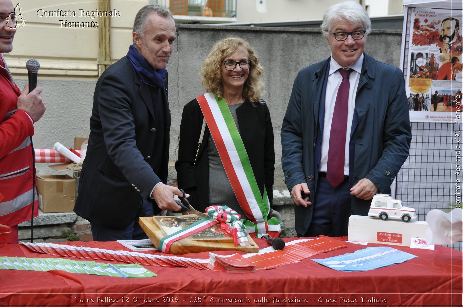 Torre Pellice 12 Ottobre 2019 - 135 Anniversario dalla fondazione - Croce Rossa Italiana