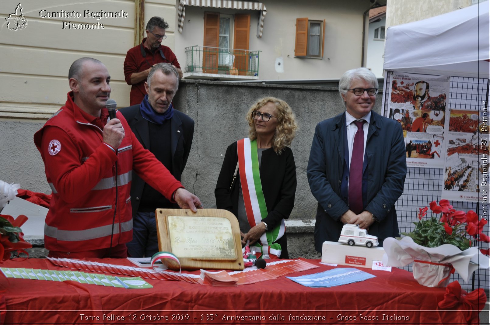 Torre Pellice 12 Ottobre 2019 - 135 Anniversario dalla fondazione - Croce Rossa Italiana