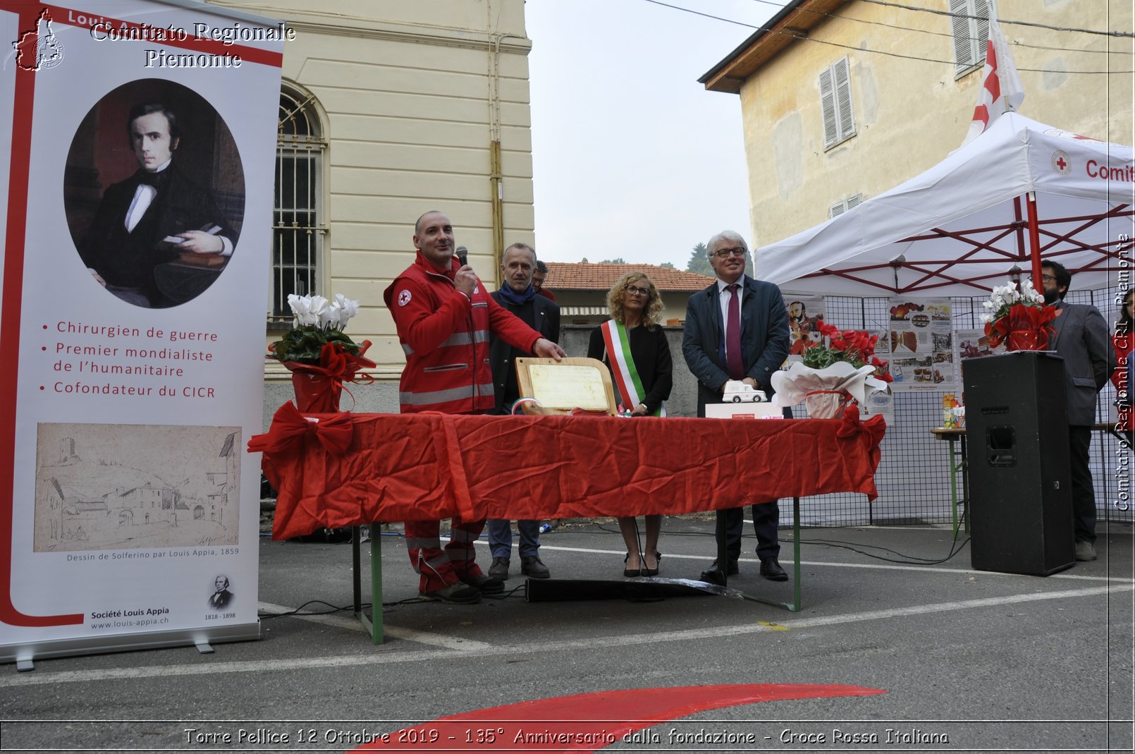 Torre Pellice 12 Ottobre 2019 - 135 Anniversario dalla fondazione - Croce Rossa Italiana