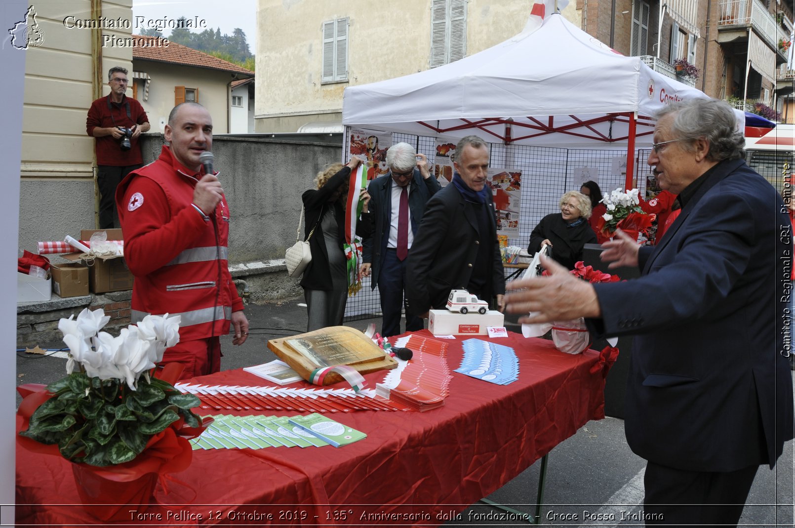 Torre Pellice 12 Ottobre 2019 - 135 Anniversario dalla fondazione - Croce Rossa Italiana