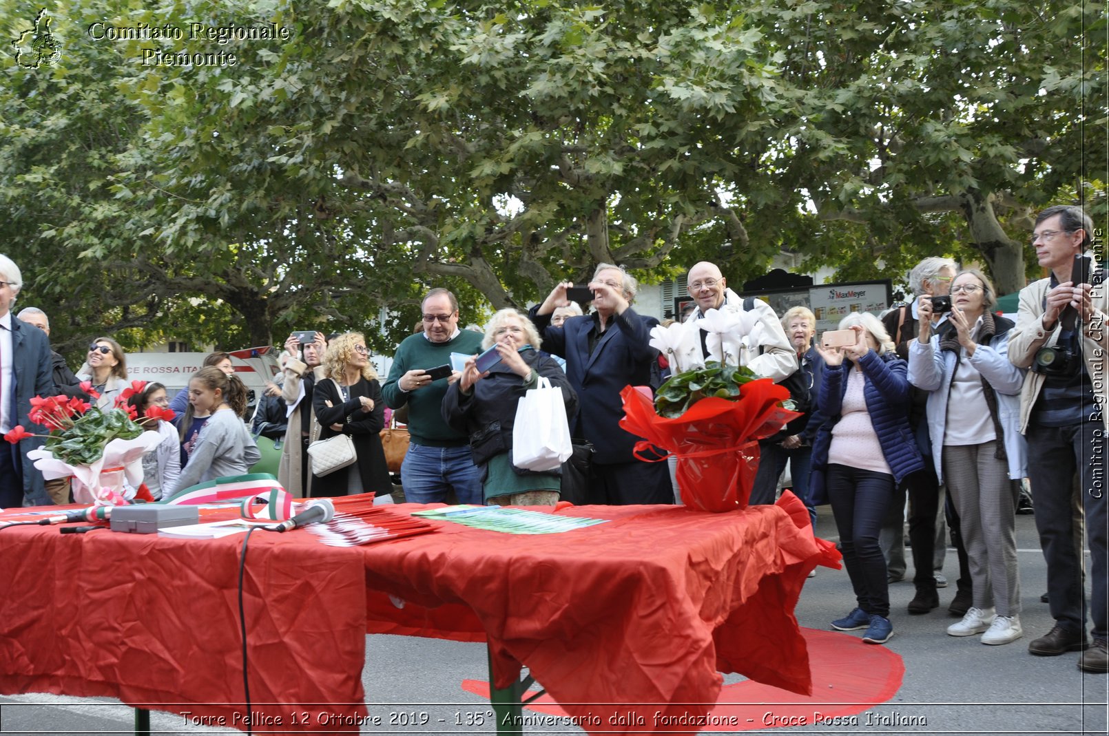 Torre Pellice 12 Ottobre 2019 - 135 Anniversario dalla fondazione - Croce Rossa Italiana