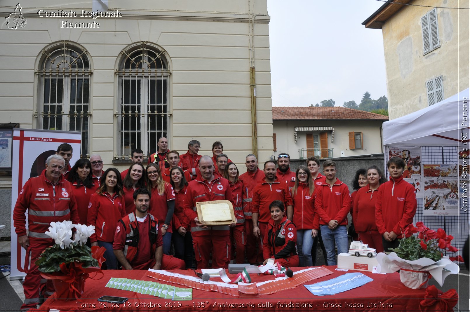 Torre Pellice 12 Ottobre 2019 - 135 Anniversario dalla fondazione - Croce Rossa Italiana