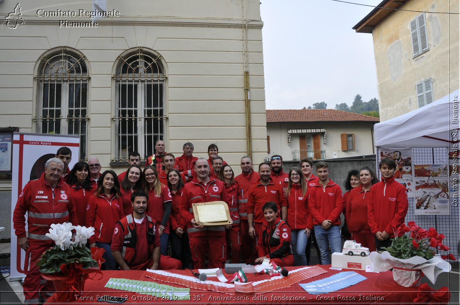 Torre Pellice 12 Ottobre 2019 - 135 Anniversario dalla fondazione - Croce Rossa Italiana