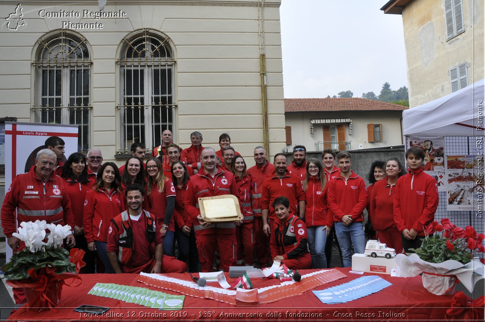 Torre Pellice 12 Ottobre 2019 - 135 Anniversario dalla fondazione - Croce Rossa Italiana