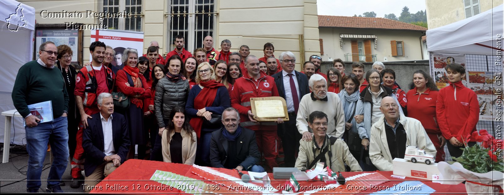 Torre Pellice 12 Ottobre 2019 - 135 Anniversario dalla fondazione - Croce Rossa Italiana