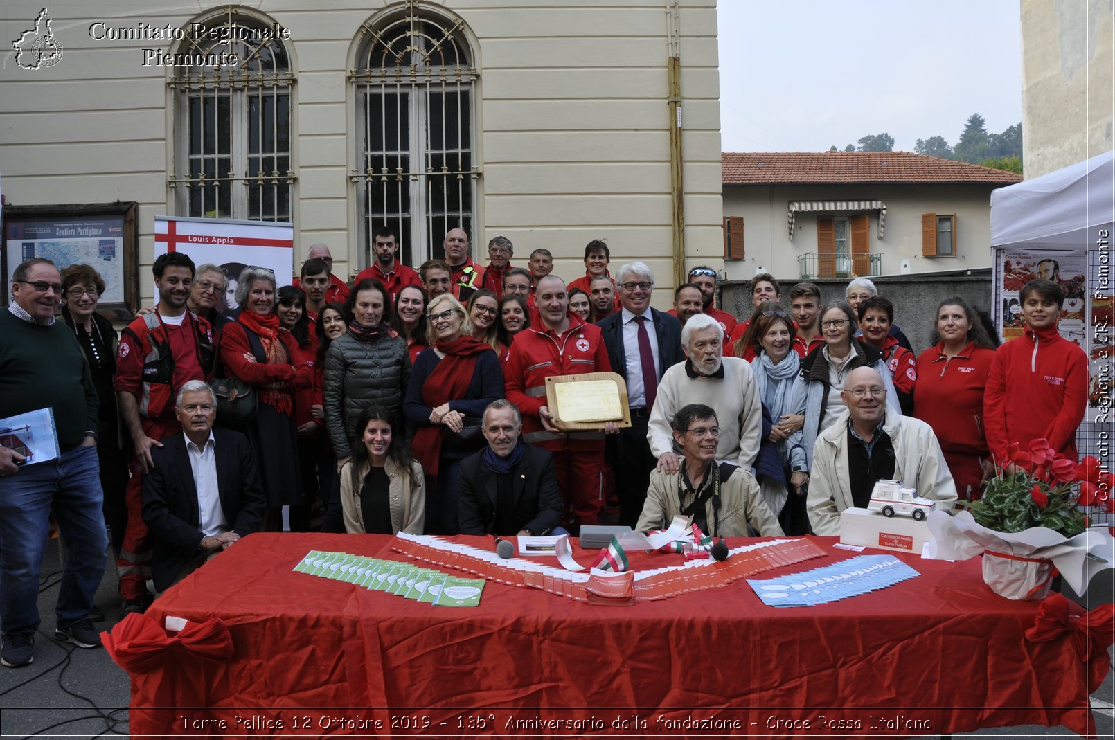 Torre Pellice 12 Ottobre 2019 - 135 Anniversario dalla fondazione - Croce Rossa Italiana