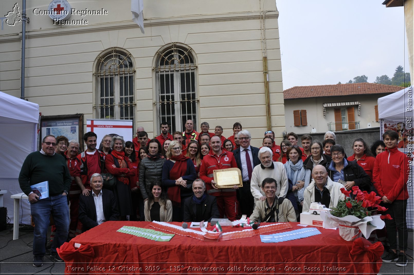 Torre Pellice 12 Ottobre 2019 - 135 Anniversario dalla fondazione - Croce Rossa Italiana