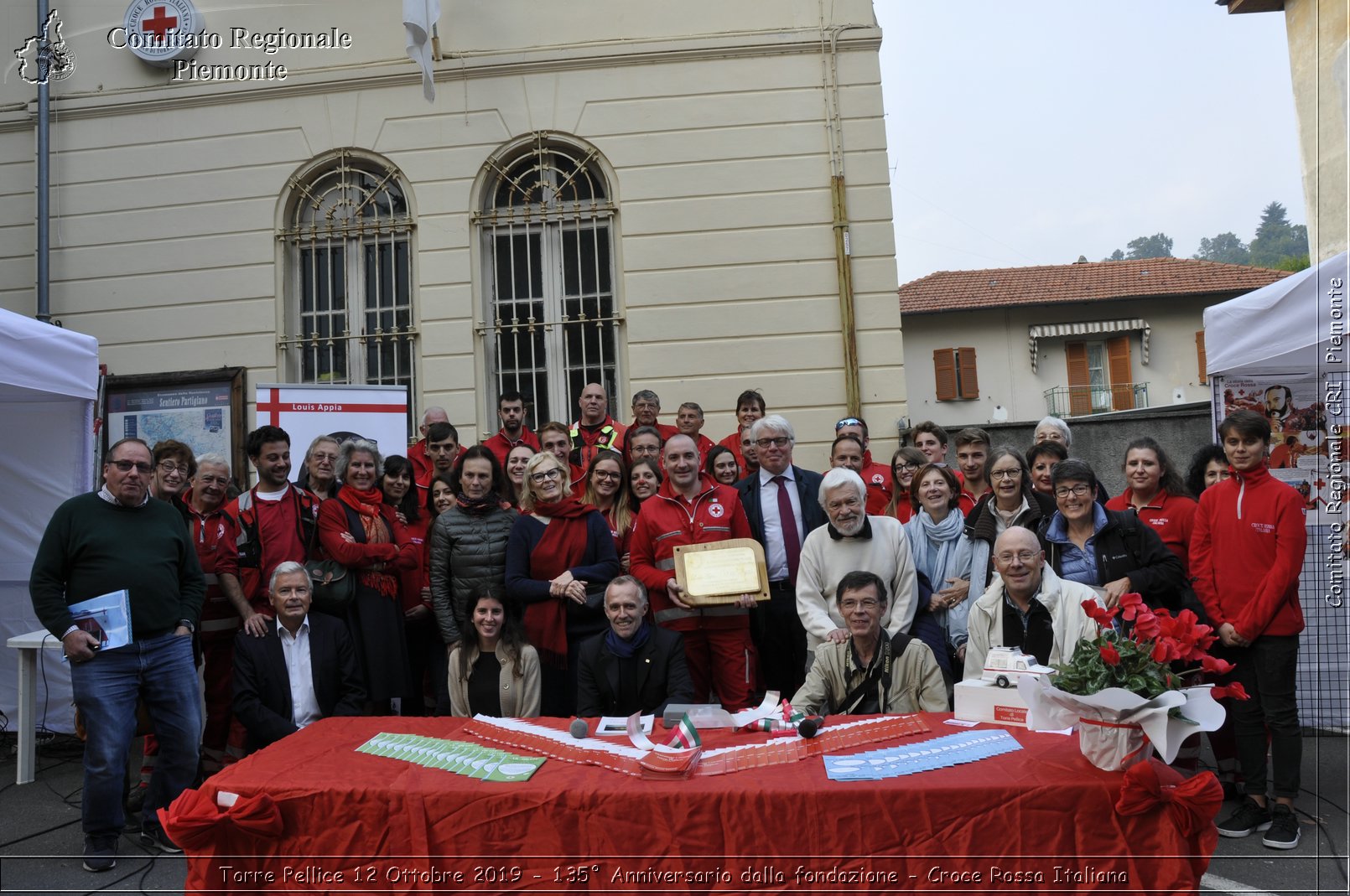 Torre Pellice 12 Ottobre 2019 - 135 Anniversario dalla fondazione - Croce Rossa Italiana