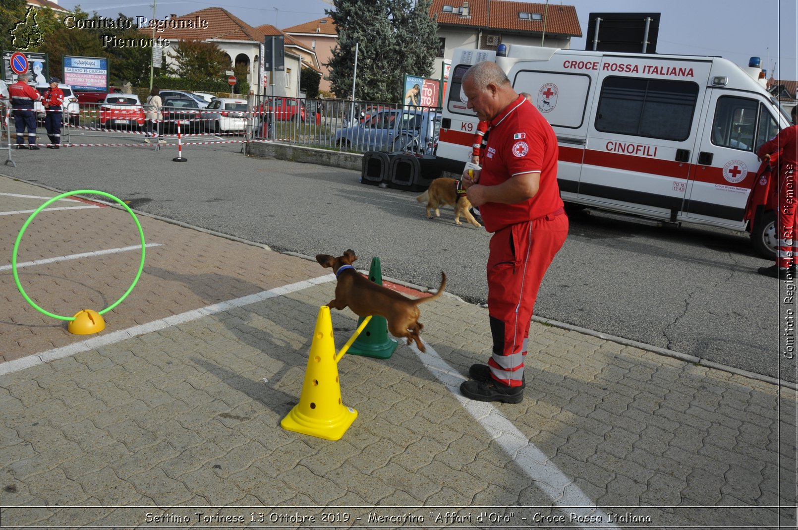 Settimo Torinese 13 Ottobre 2019 - Mercatino "Affari d'Oro" - Croce Rossa Italiana