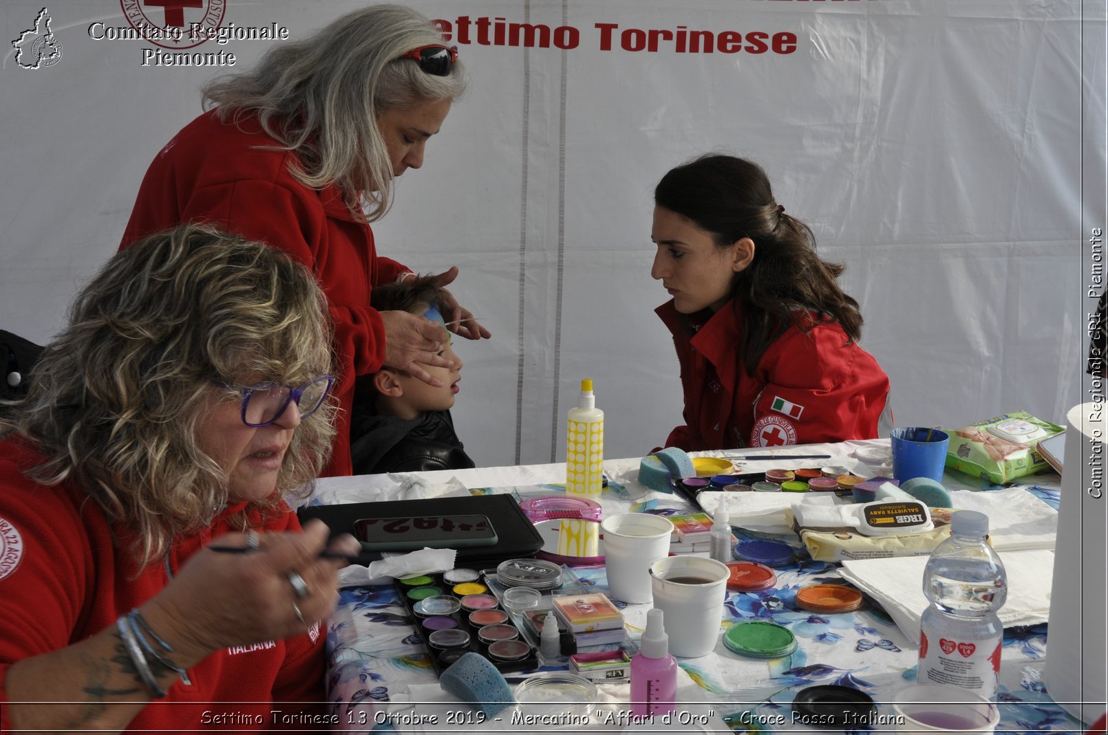 Settimo Torinese 13 Ottobre 2019 - Mercatino "Affari d'Oro" - Croce Rossa Italiana