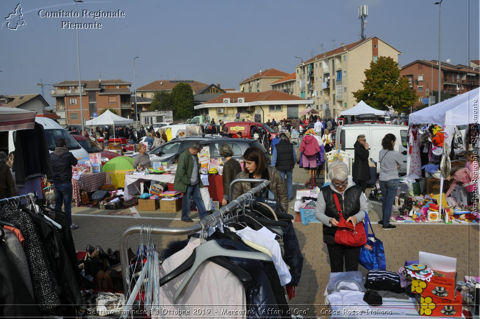 Settimo Torinese 13 Ottobre 2019 - Mercatino "Affari d'Oro" - Croce Rossa Italiana