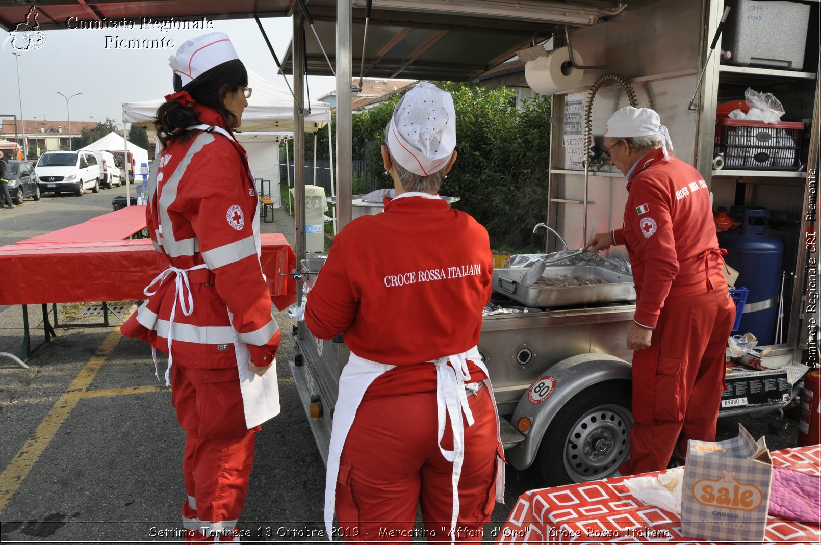 Settimo Torinese 13 Ottobre 2019 - Mercatino "Affari d'Oro" - Croce Rossa Italiana