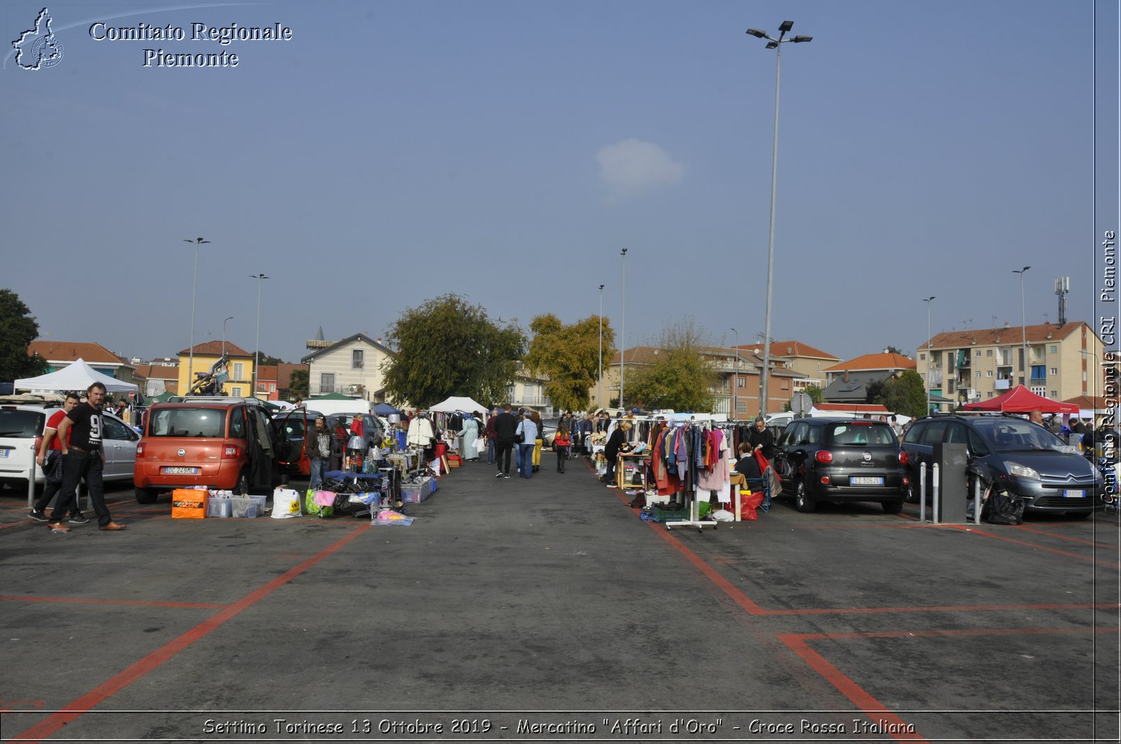 Settimo Torinese 13 Ottobre 2019 - Mercatino "Affari d'Oro" - Croce Rossa Italiana