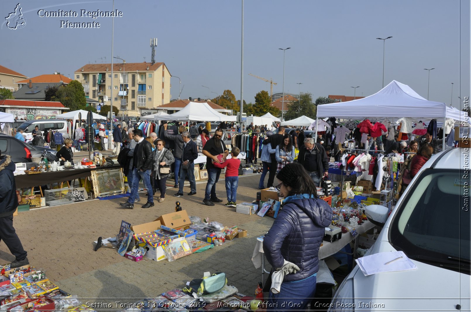 Settimo Torinese 13 Ottobre 2019 - Mercatino "Affari d'Oro" - Croce Rossa Italiana