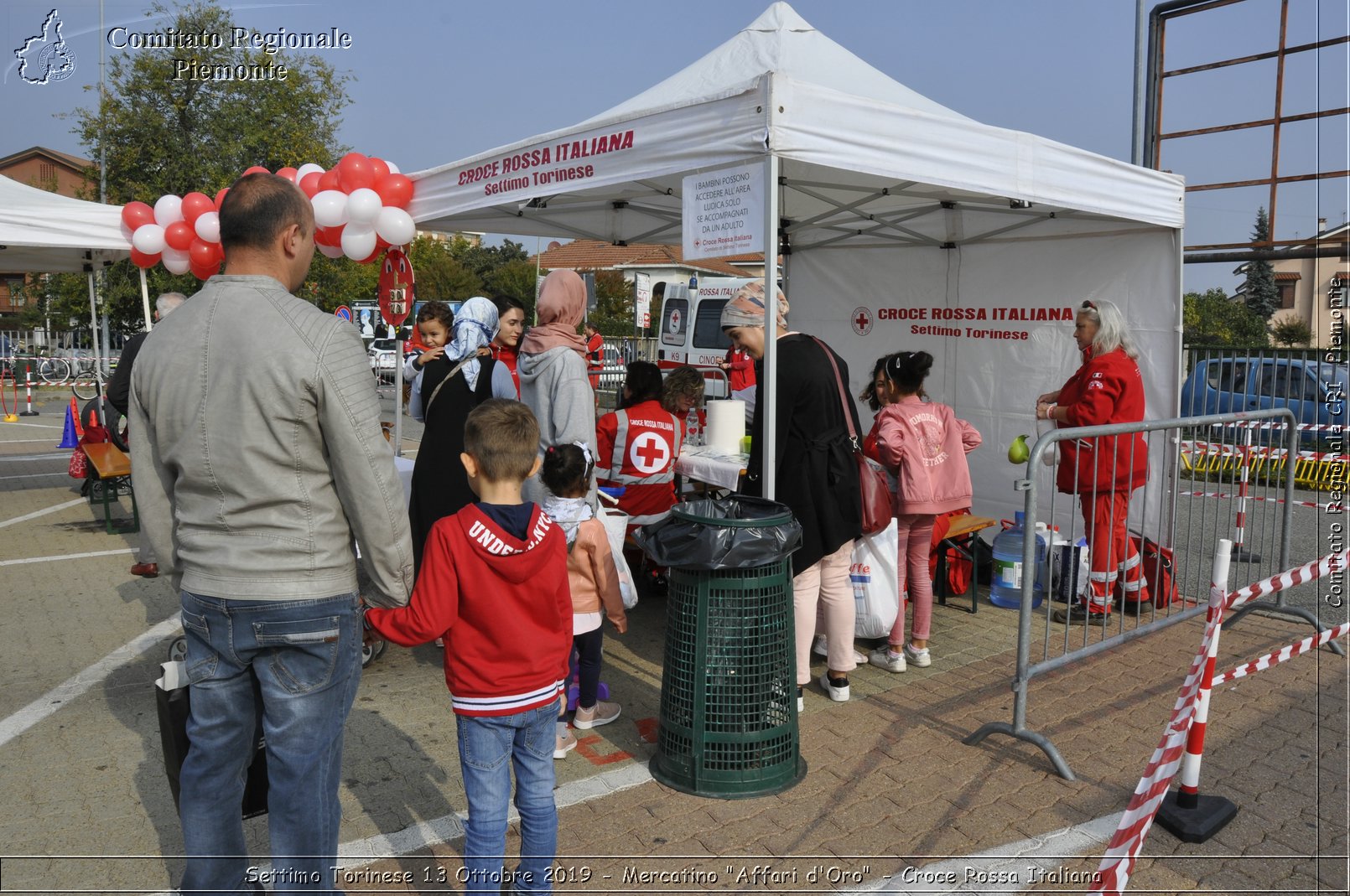 Settimo Torinese 13 Ottobre 2019 - Mercatino "Affari d'Oro" - Croce Rossa Italiana