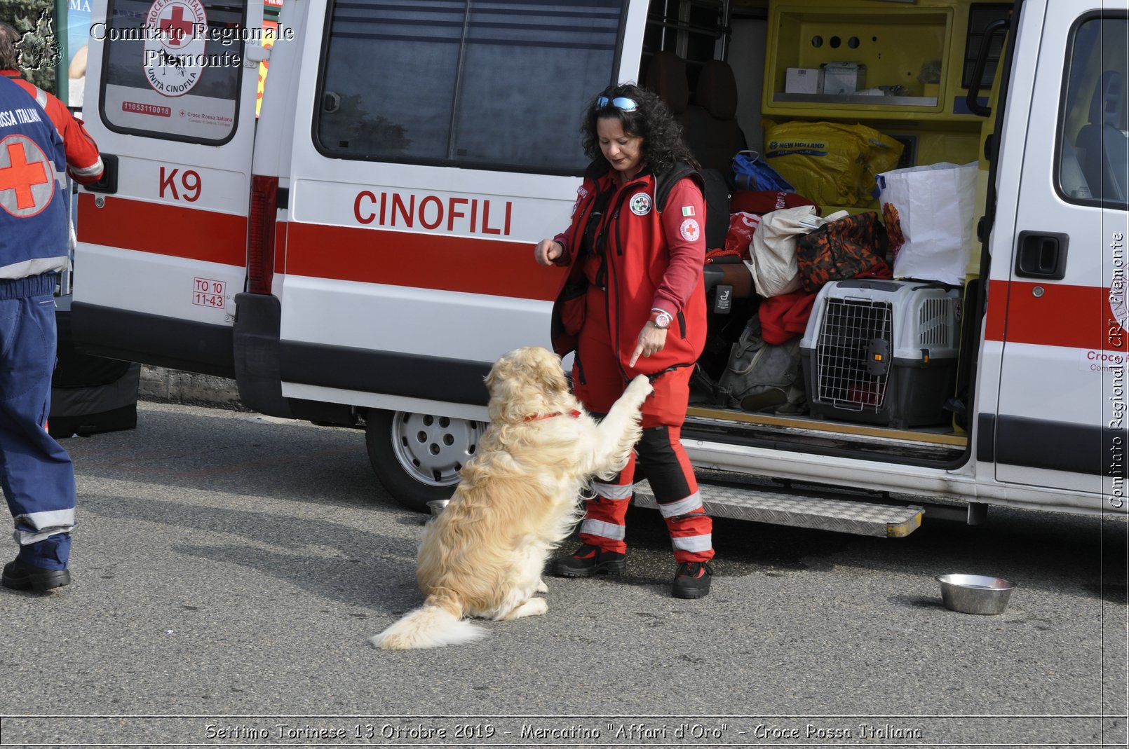 Settimo Torinese 13 Ottobre 2019 - Mercatino "Affari d'Oro" - Croce Rossa Italiana