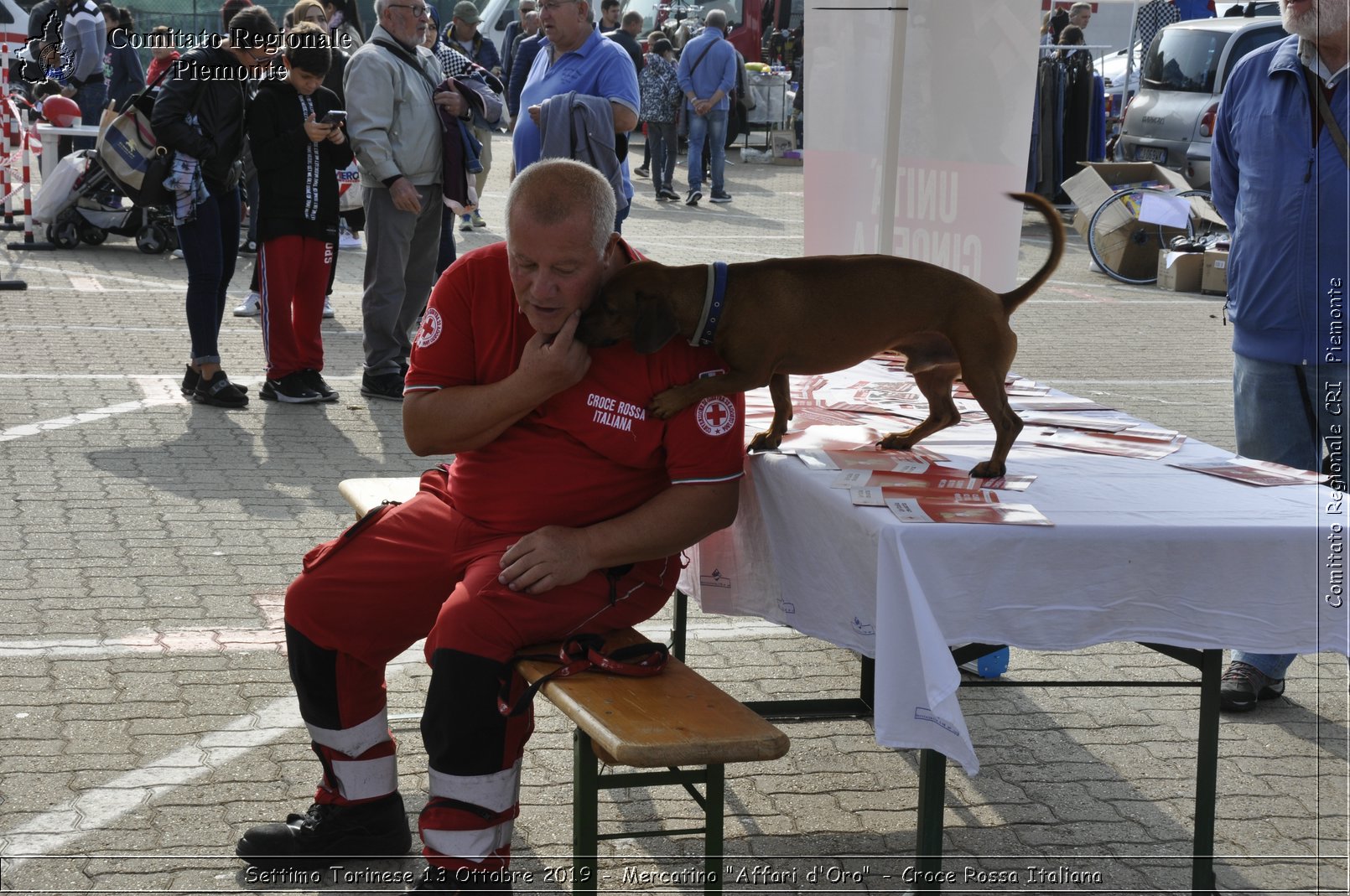 Settimo Torinese 13 Ottobre 2019 - Mercatino "Affari d'Oro" - Croce Rossa Italiana