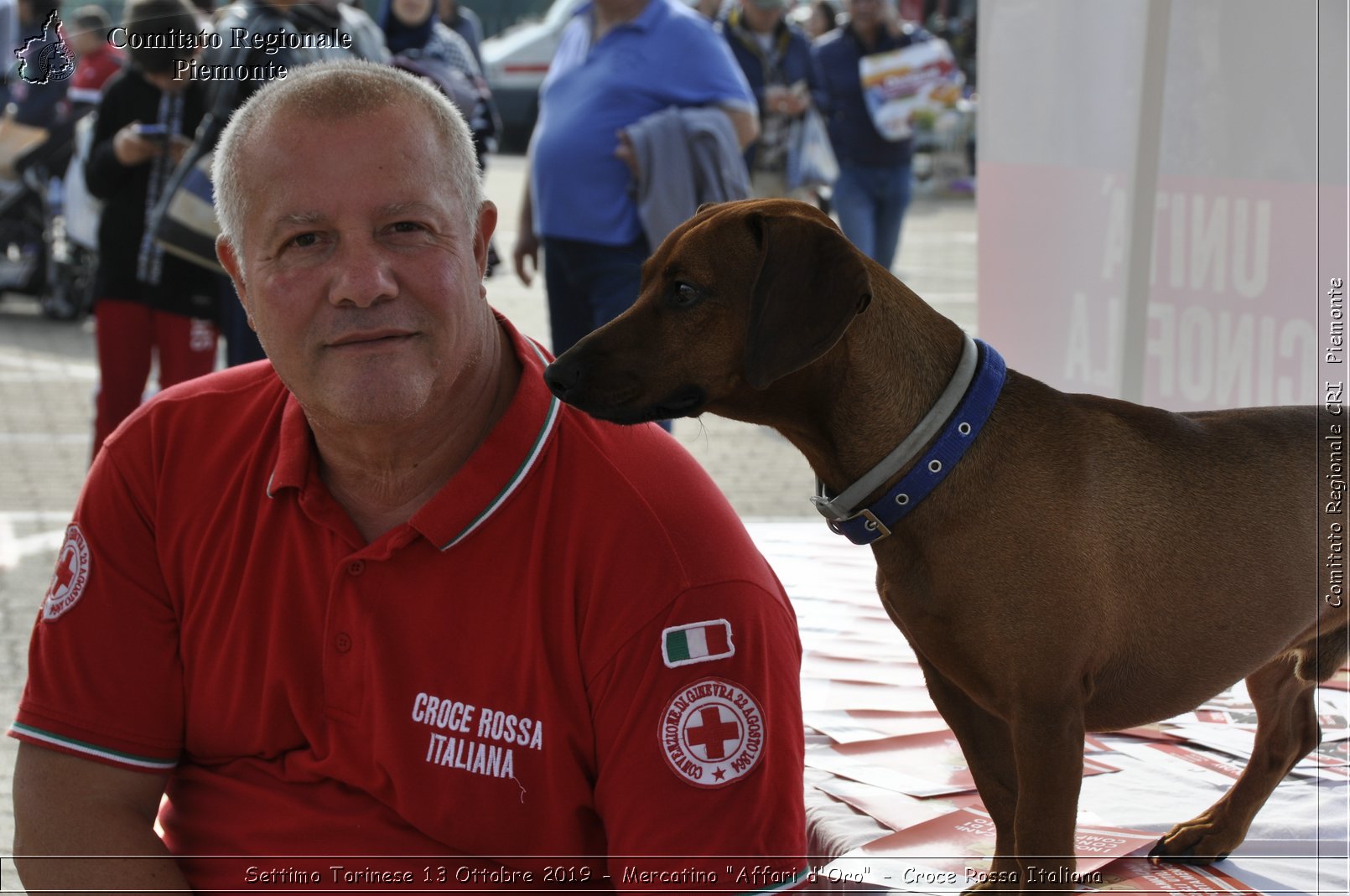 Settimo Torinese 13 Ottobre 2019 - Mercatino "Affari d'Oro" - Croce Rossa Italiana