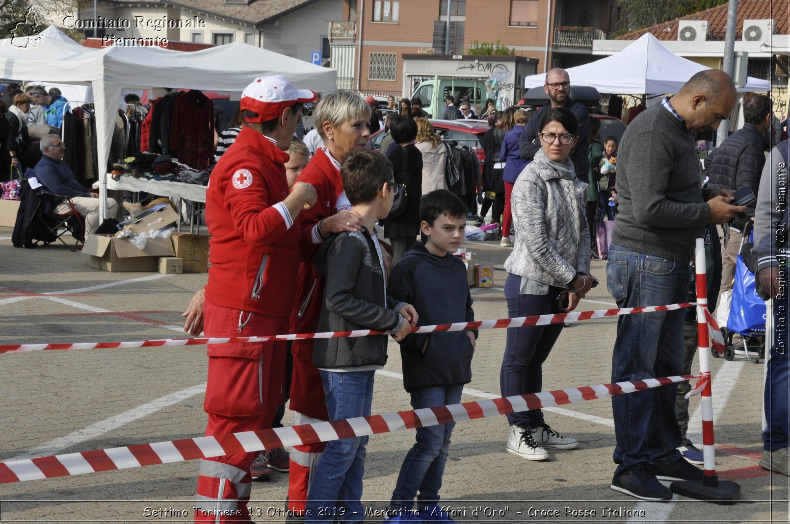 Settimo Torinese 13 Ottobre 2019 - Mercatino "Affari d'Oro" - Croce Rossa Italiana