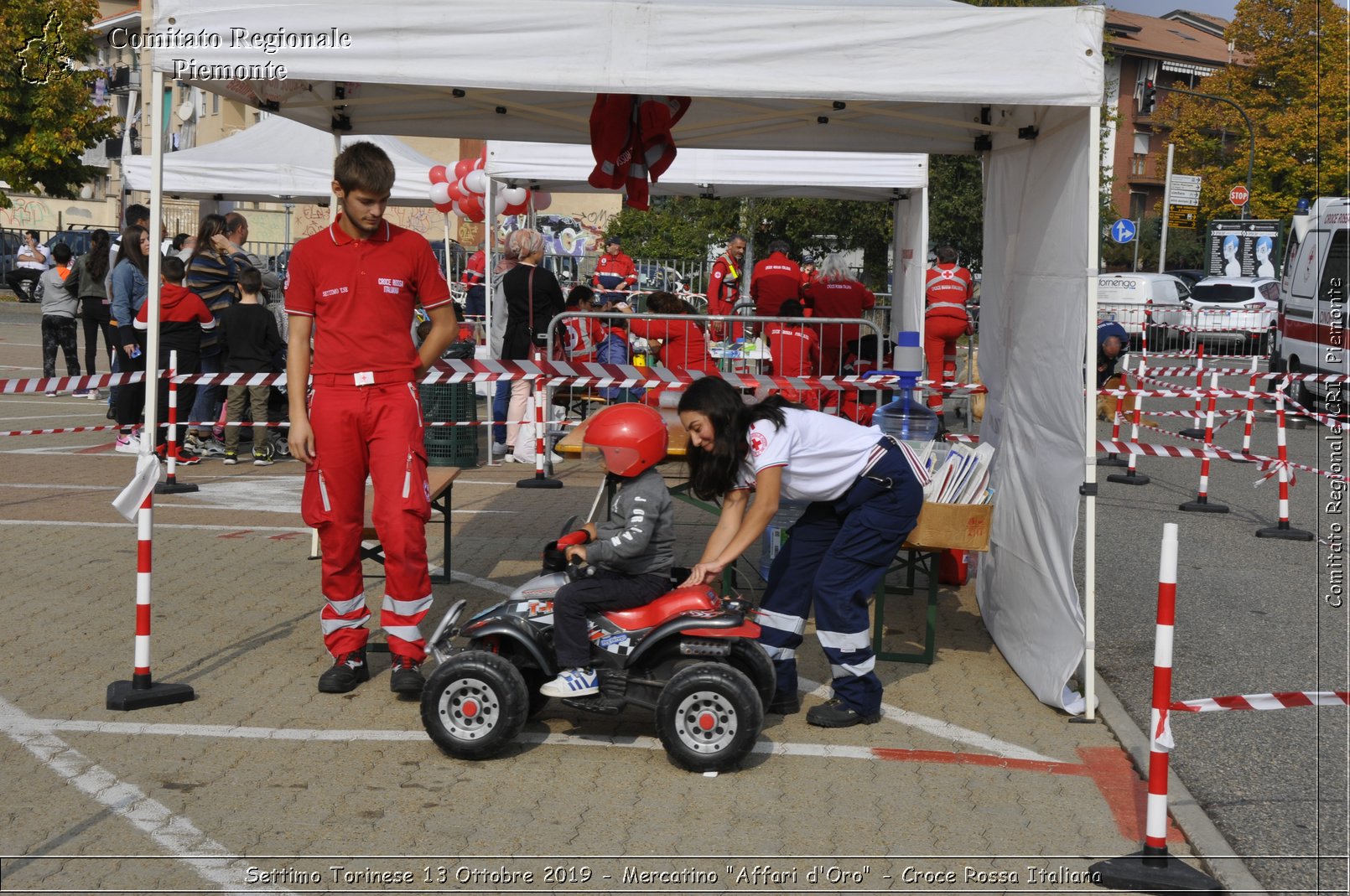 Settimo Torinese 13 Ottobre 2019 - Mercatino "Affari d'Oro" - Croce Rossa Italiana