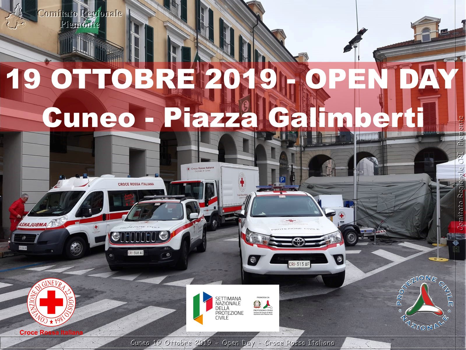 Cuneo 19 Ottobre 2019 - Open Day - Croce Rossa Italiana