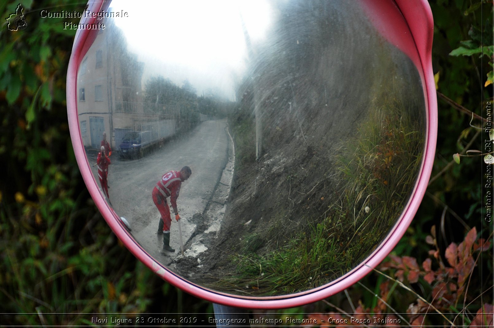 Novi Ligure 23 Ottobre 2019 - Emergenza maltempo Piemonte - Croce Rossa Italiana