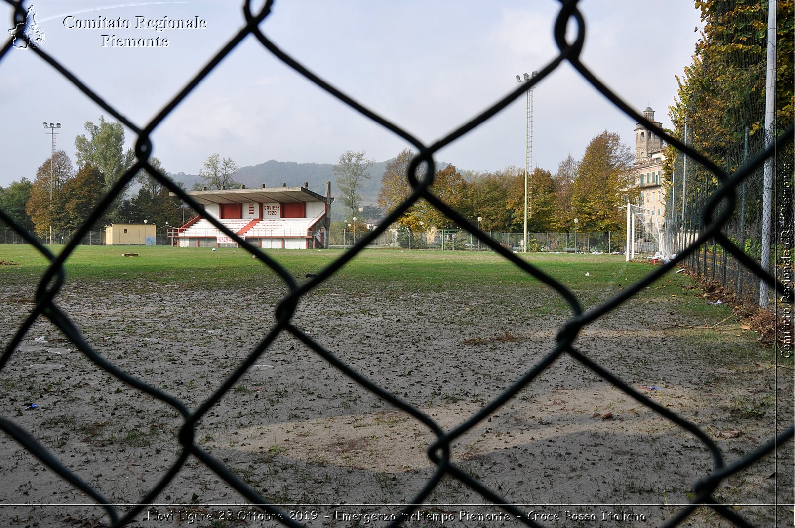 Novi Ligure 23 Ottobre 2019 - Emergenza maltempo Piemonte - Croce Rossa Italiana