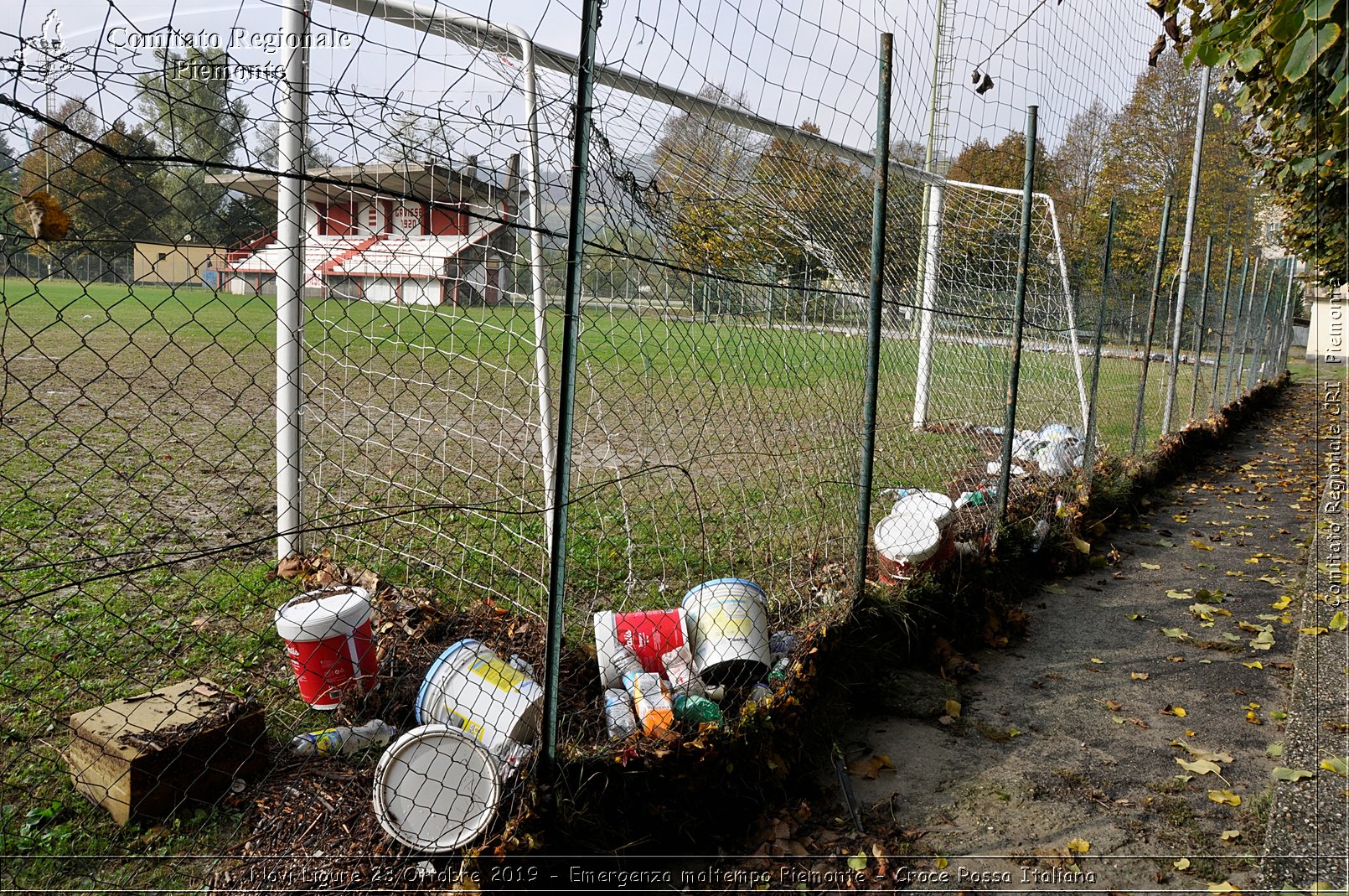 Novi Ligure 23 Ottobre 2019 - Emergenza maltempo Piemonte - Croce Rossa Italiana