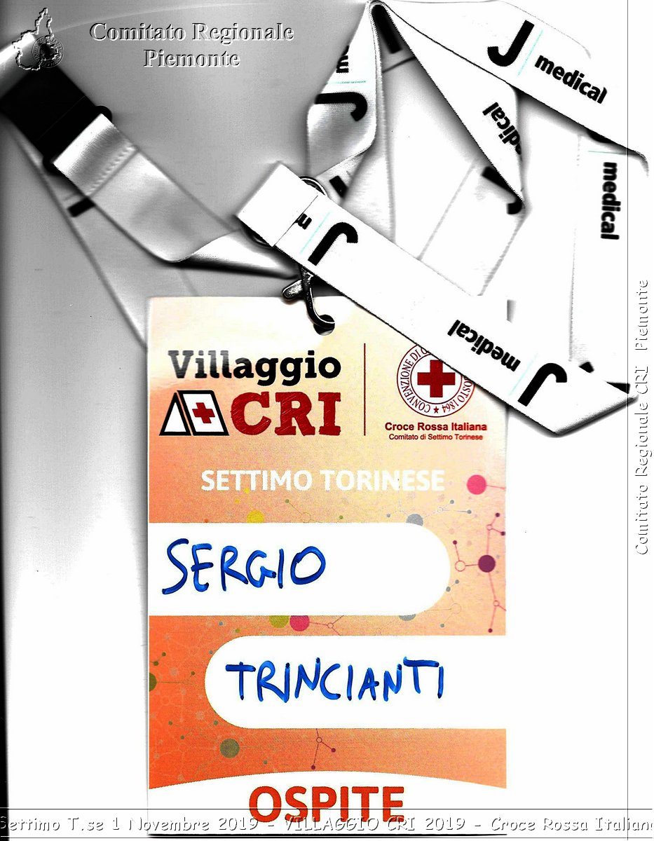 Settimo T.se 1 Novembre 2019 - VILLAGGIO CRI 2019 - Croce Rossa Italiana