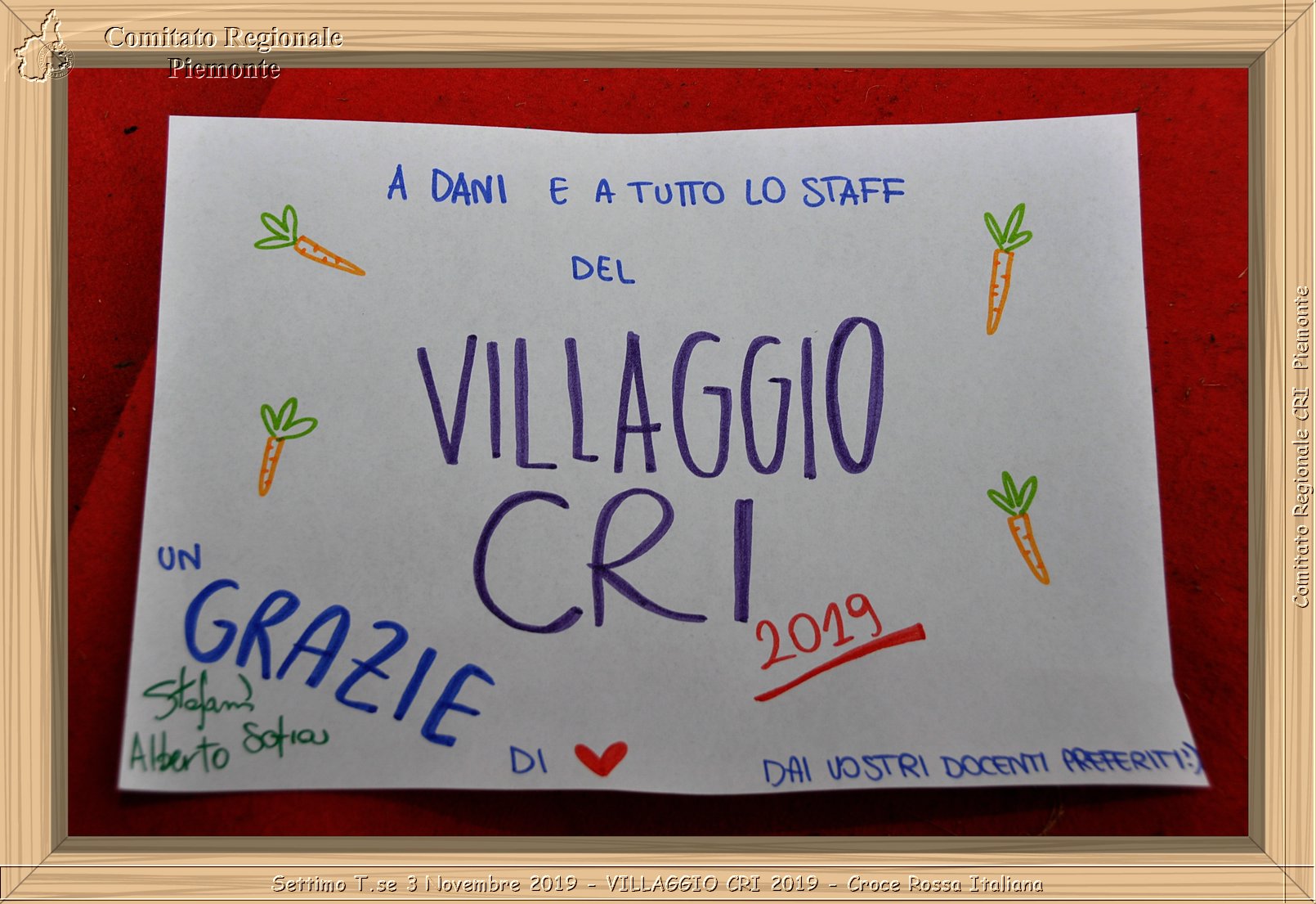 Settimo T.se 3 Novembre 2019 - VILLAGGIO CRI 2019 - Croce Rossa Italiana