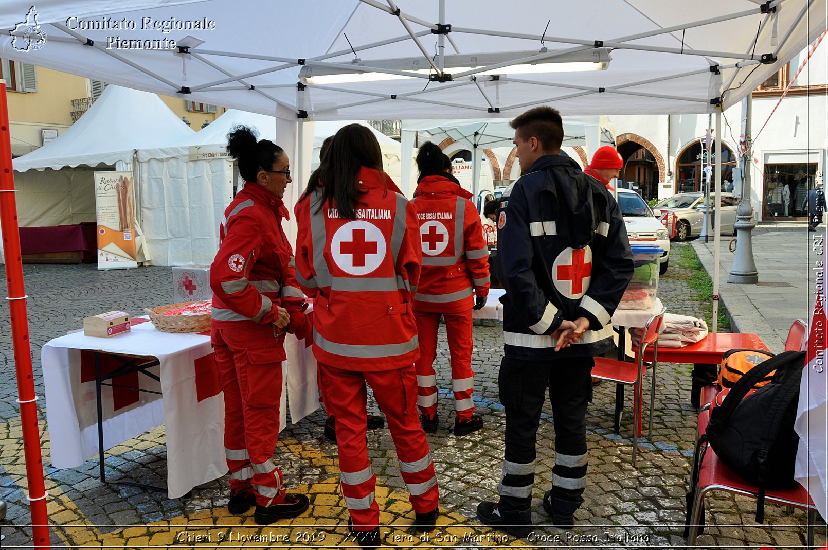 Chieri 9 Novembre 2019 - XXXV Fiera di San Martino - Croce Rossa Italiana