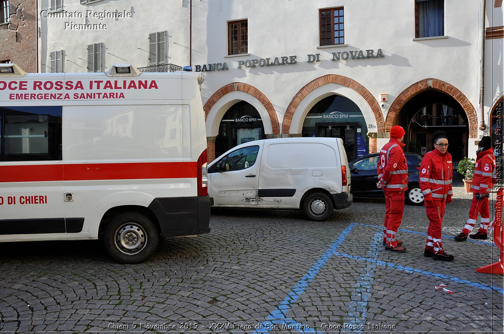 Chieri 9 Novembre 2019 - XXXV Fiera di San Martino - Croce Rossa Italiana