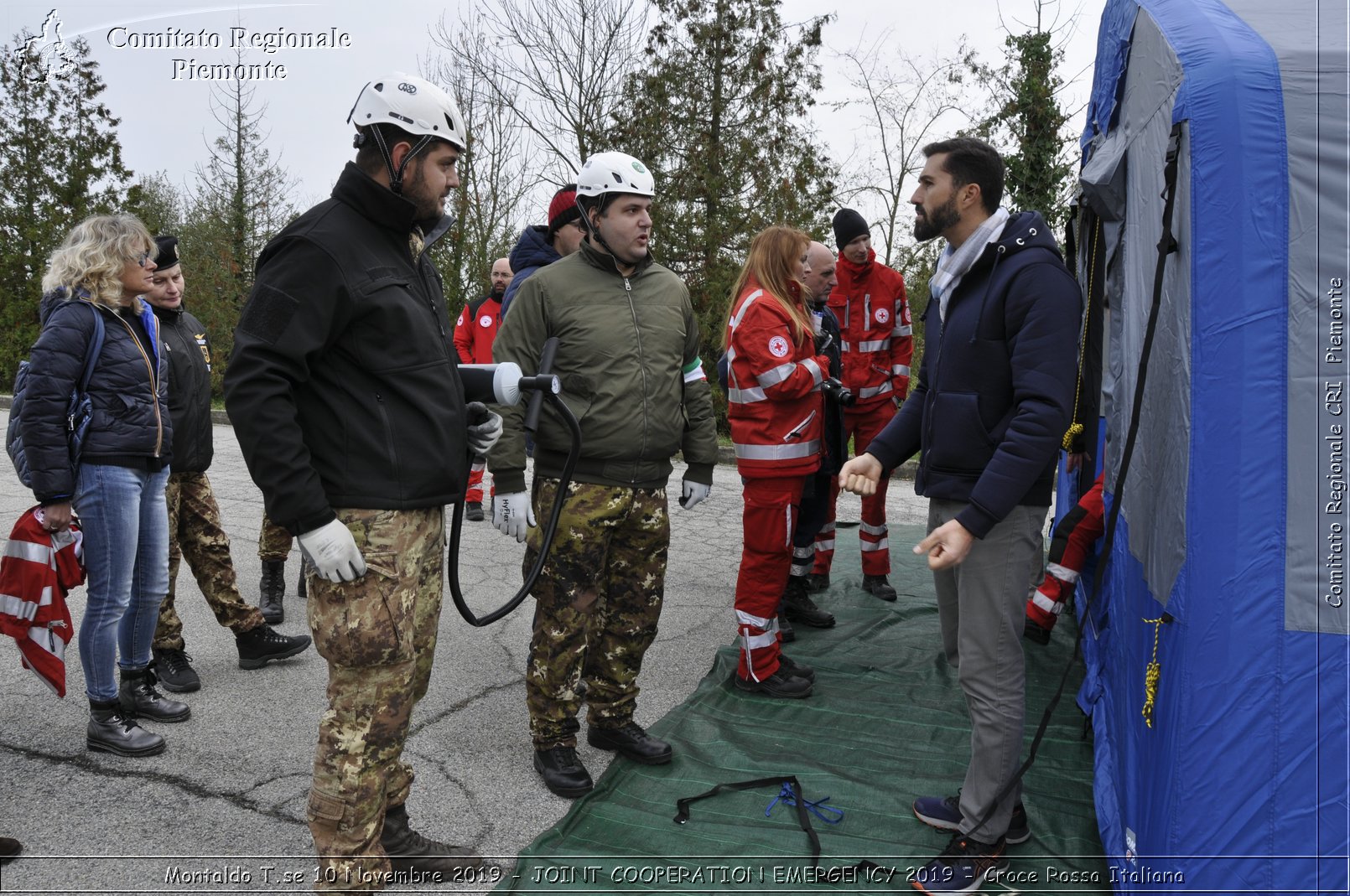 Montaldo T.se 10 Novembre 2019 - JOINT COOPERATION EMERGENCY 2019 - Croce Rossa Italiana