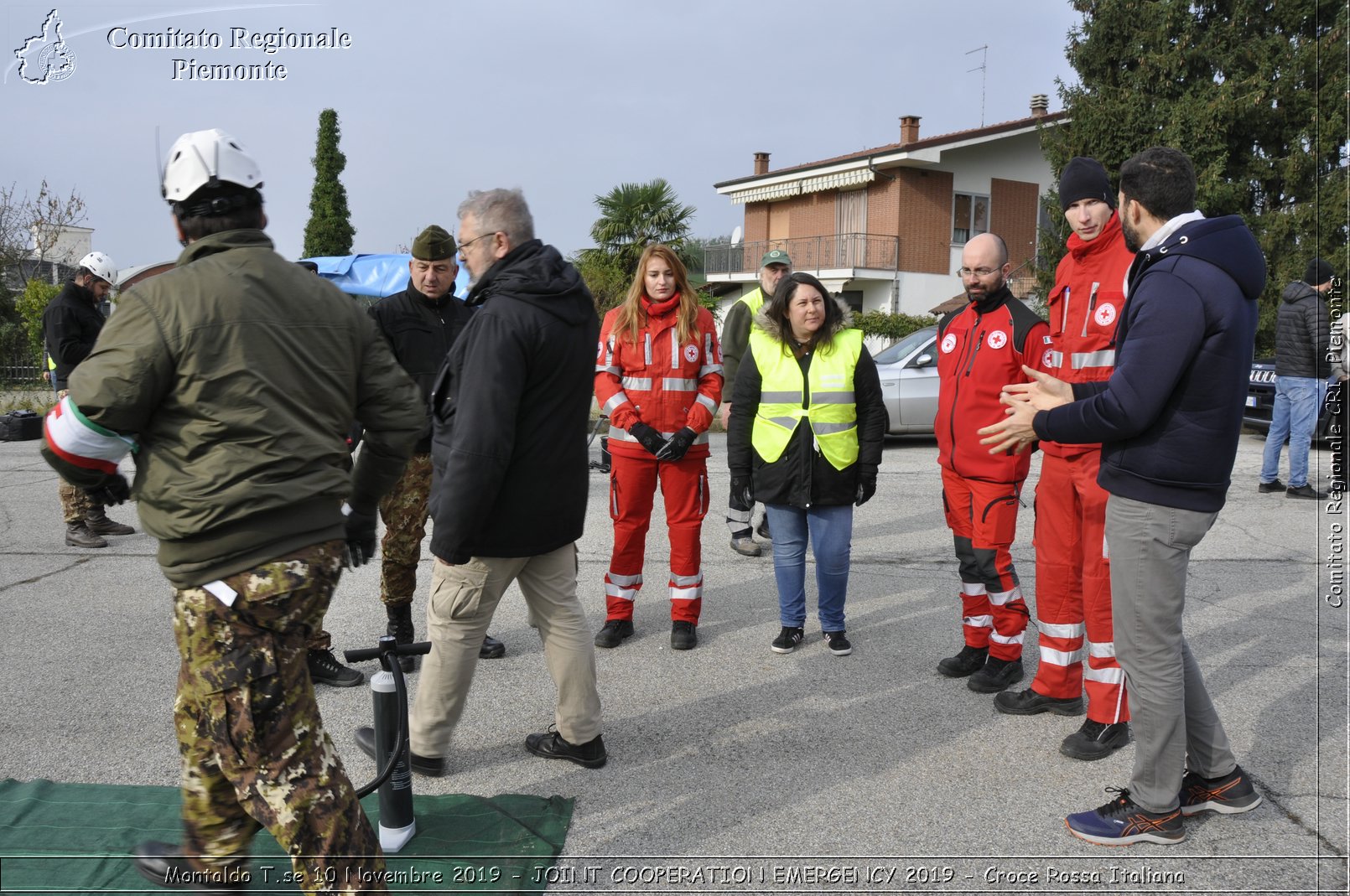 Montaldo T.se 10 Novembre 2019 - JOINT COOPERATION EMERGENCY 2019 - Croce Rossa Italiana