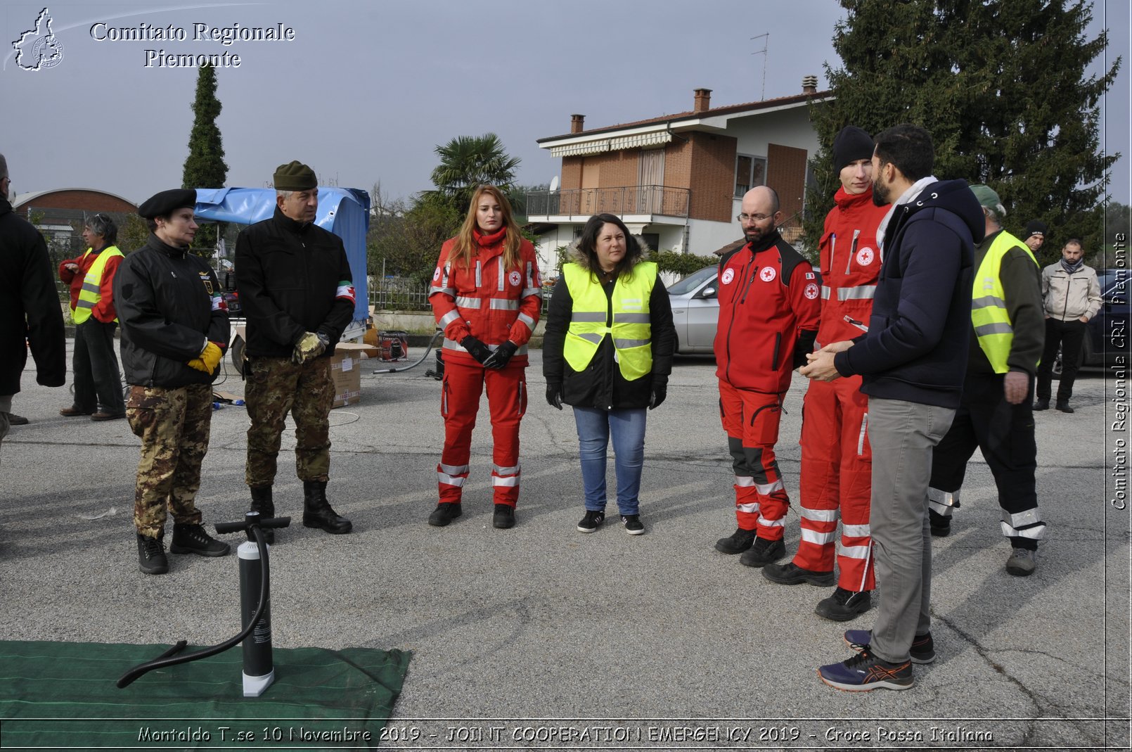 Montaldo T.se 10 Novembre 2019 - JOINT COOPERATION EMERGENCY 2019 - Croce Rossa Italiana