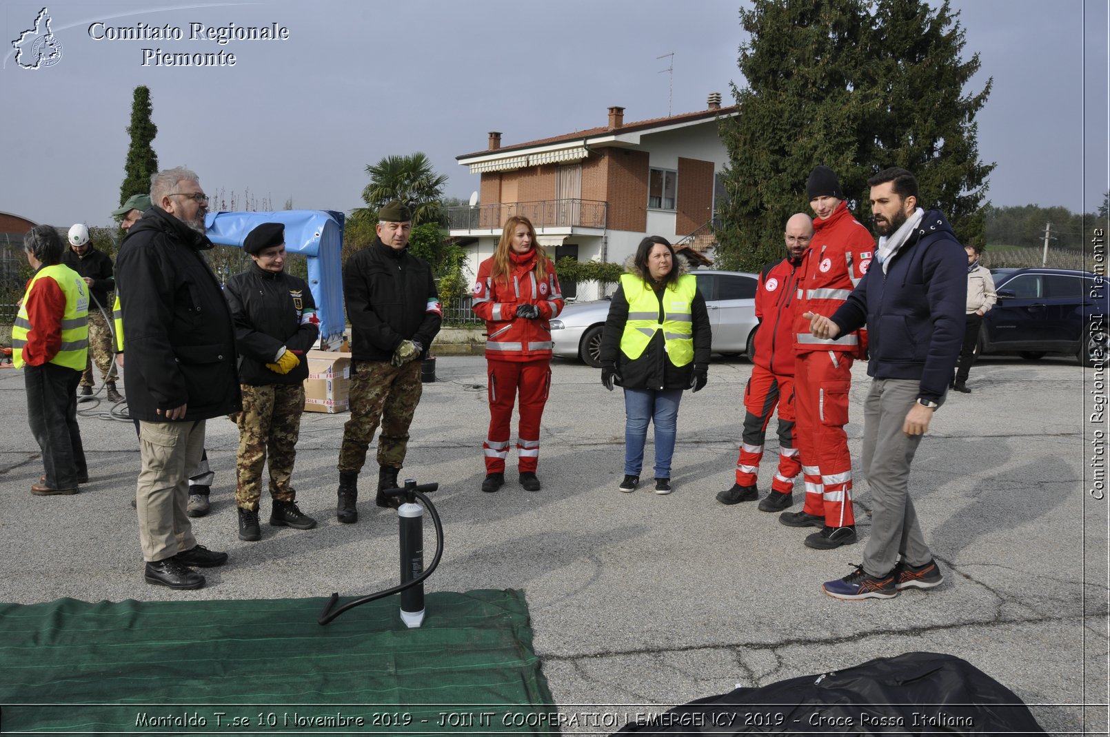 Montaldo T.se 10 Novembre 2019 - JOINT COOPERATION EMERGENCY 2019 - Croce Rossa Italiana