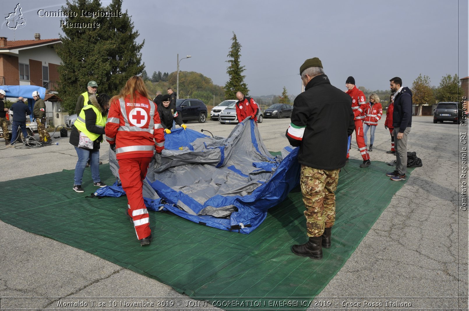 Montaldo T.se 10 Novembre 2019 - JOINT COOPERATION EMERGENCY 2019 - Croce Rossa Italiana