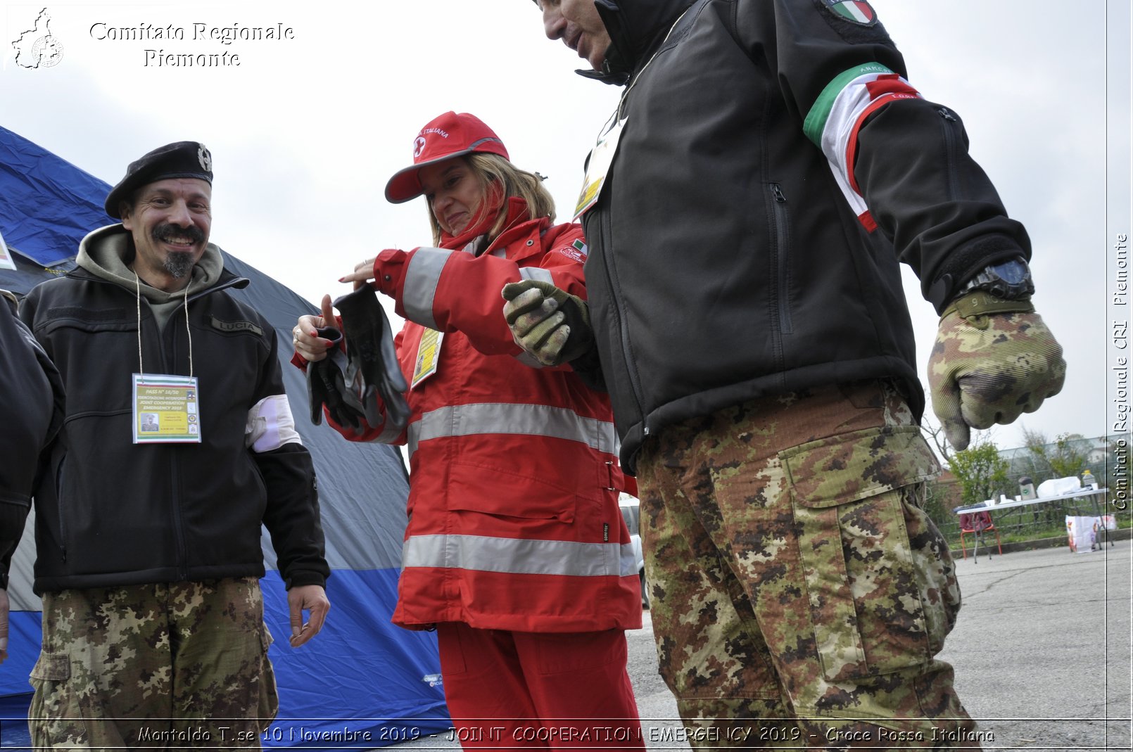 Montaldo T.se 10 Novembre 2019 - JOINT COOPERATION EMERGENCY 2019 - Croce Rossa Italiana