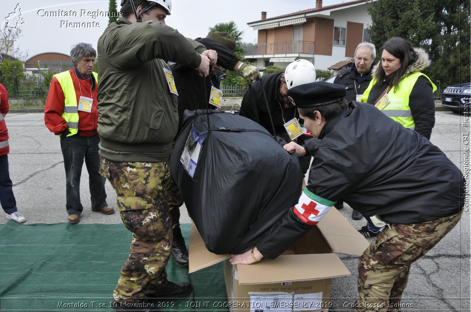 Montaldo T.se 10 Novembre 2019 - JOINT COOPERATION EMERGENCY 2019 - Croce Rossa Italiana