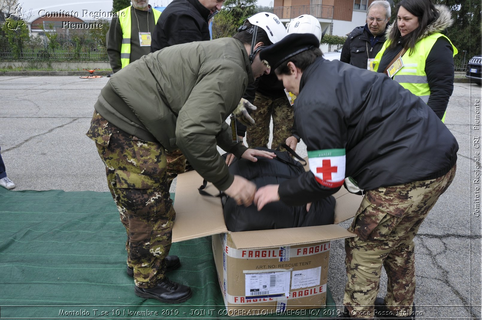 Montaldo T.se 10 Novembre 2019 - JOINT COOPERATION EMERGENCY 2019 - Croce Rossa Italiana