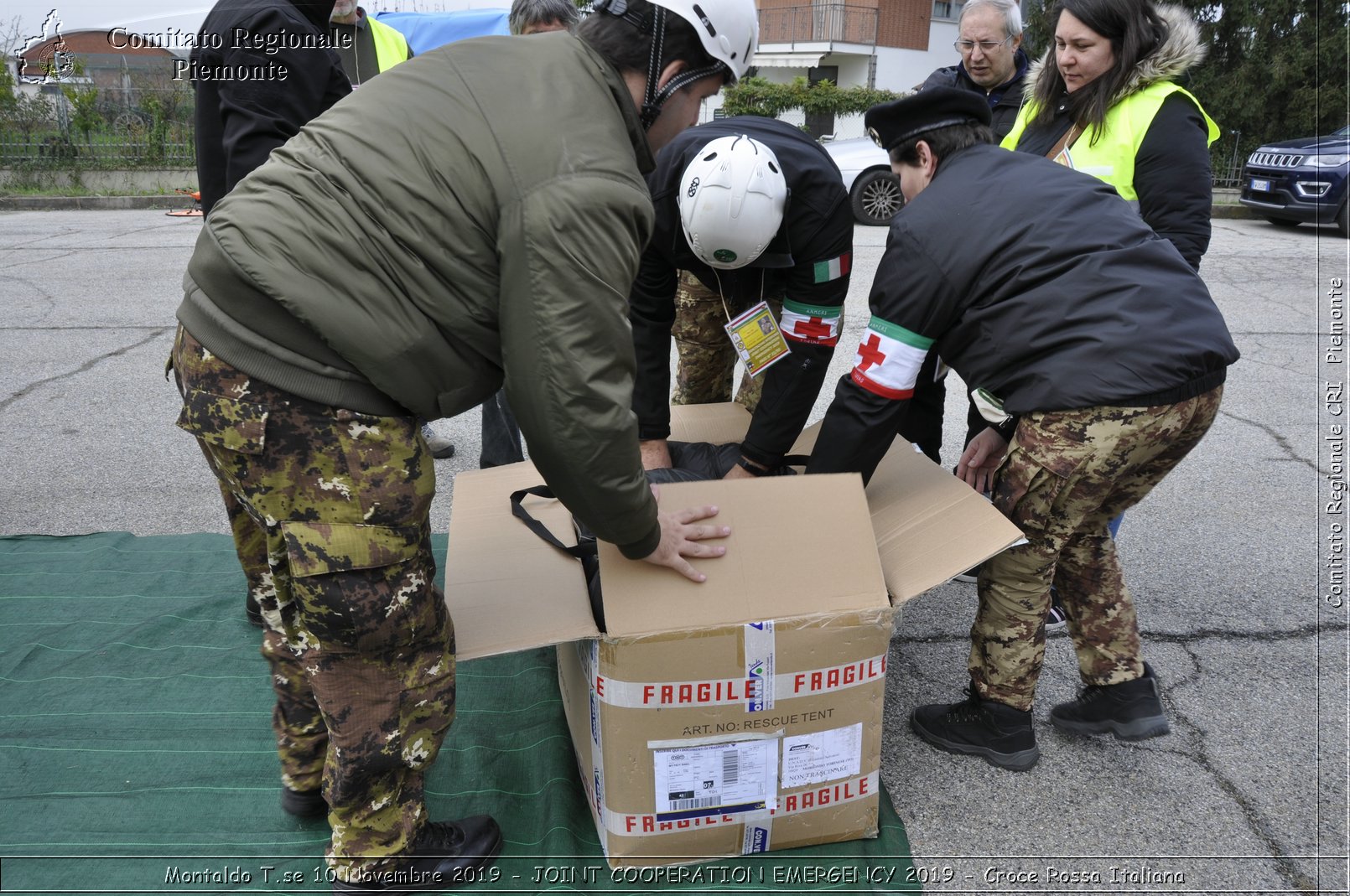 Montaldo T.se 10 Novembre 2019 - JOINT COOPERATION EMERGENCY 2019 - Croce Rossa Italiana