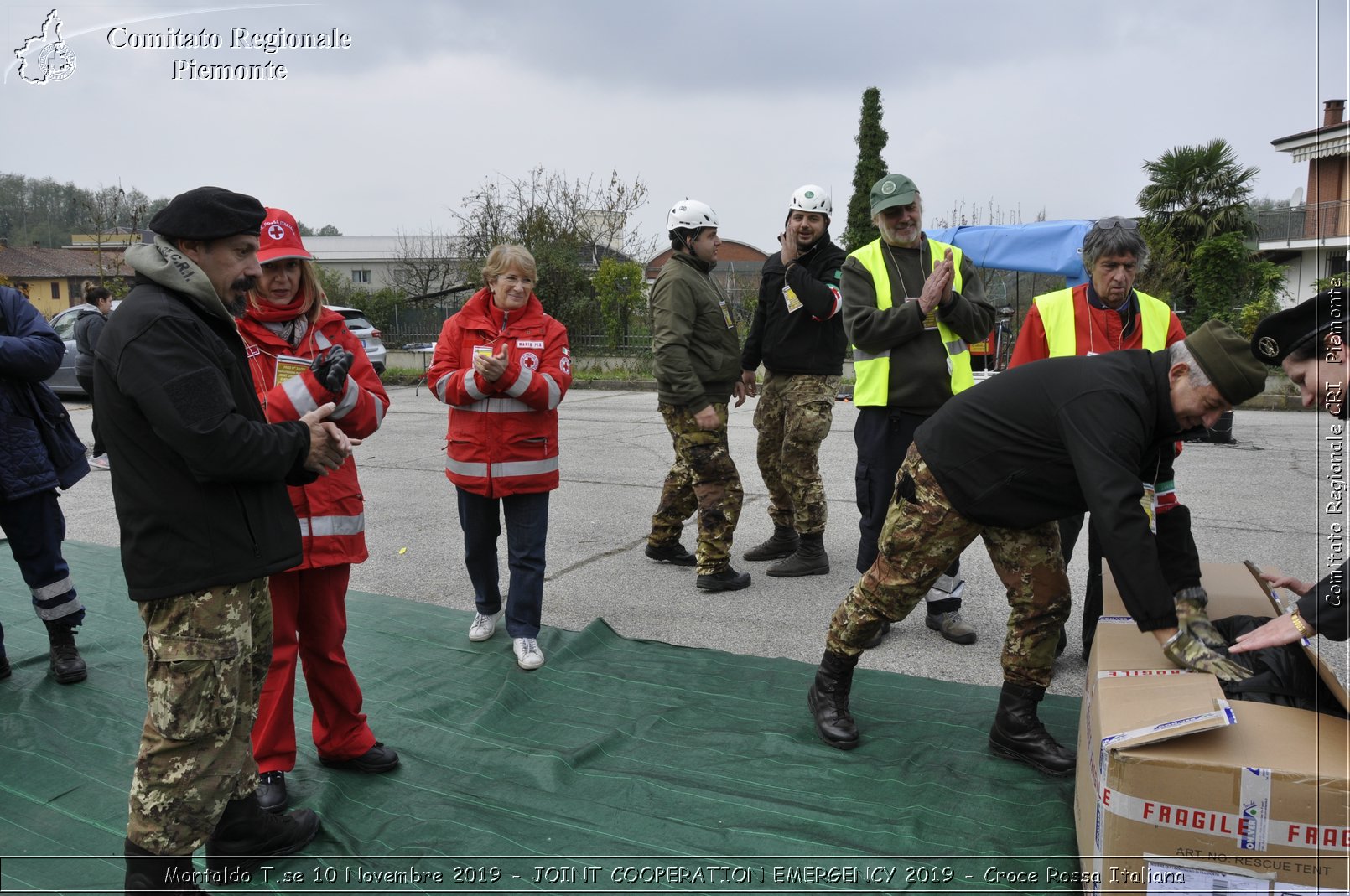 Montaldo T.se 10 Novembre 2019 - JOINT COOPERATION EMERGENCY 2019 - Croce Rossa Italiana