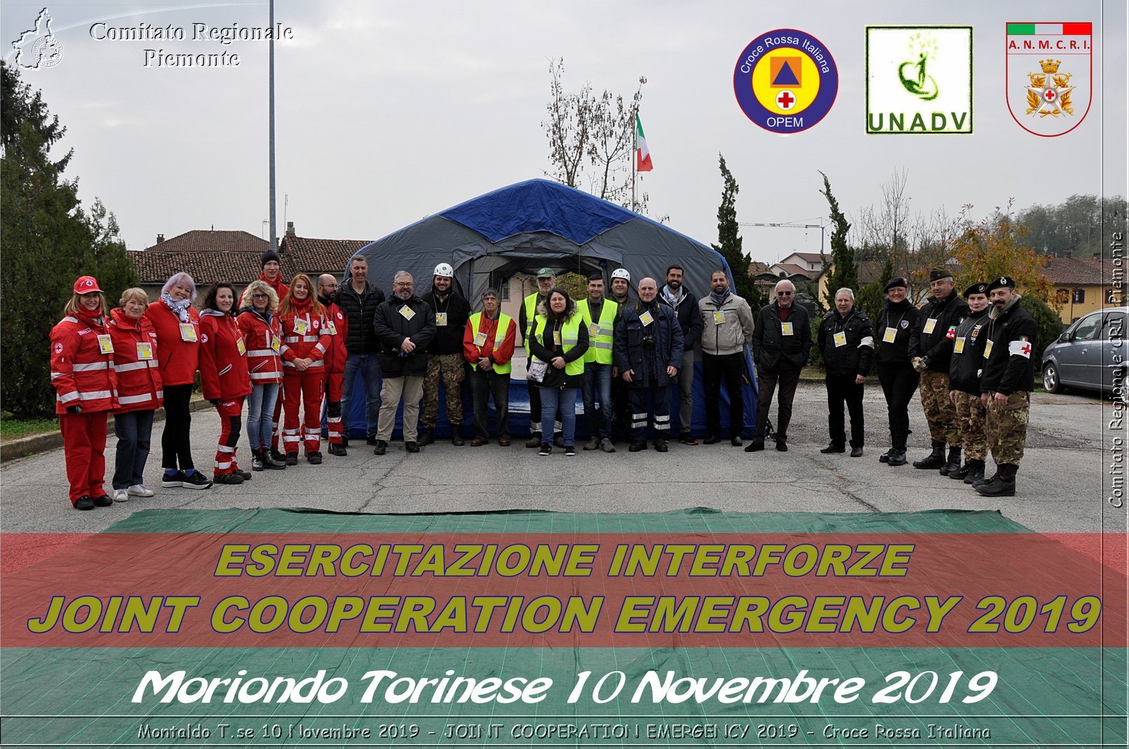 Montaldo T.se 10 Novembre 2019 - JOINT COOPERATION EMERGENCY 2019 - Croce Rossa Italiana