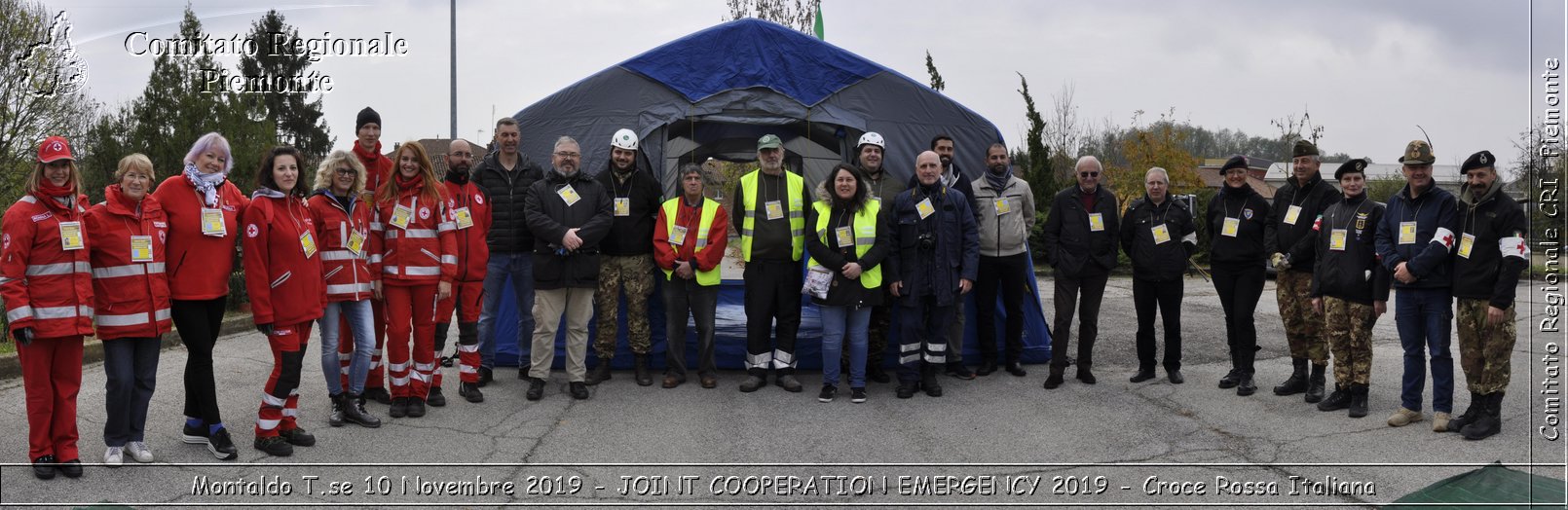 Montaldo T.se 10 Novembre 2019 - JOINT COOPERATION EMERGENCY 2019 - Croce Rossa Italiana