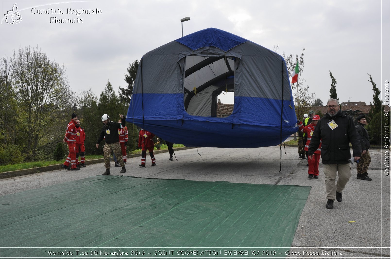 Montaldo T.se 10 Novembre 2019 - JOINT COOPERATION EMERGENCY 2019 - Croce Rossa Italiana