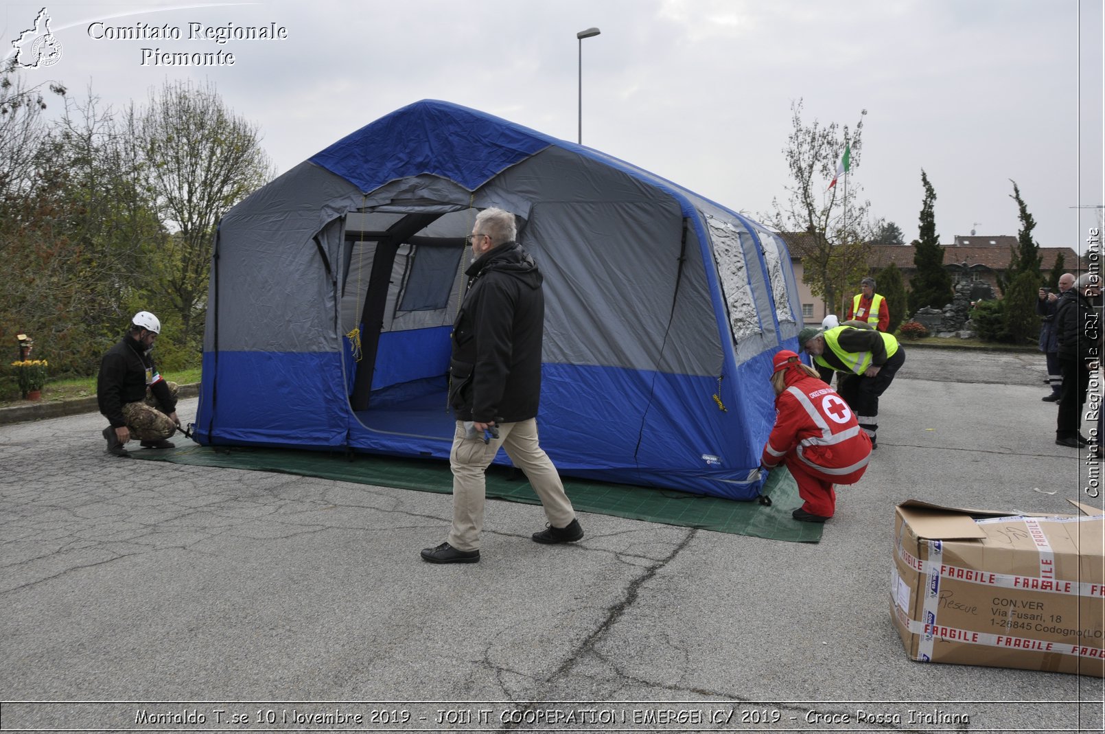 Montaldo T.se 10 Novembre 2019 - JOINT COOPERATION EMERGENCY 2019 - Croce Rossa Italiana