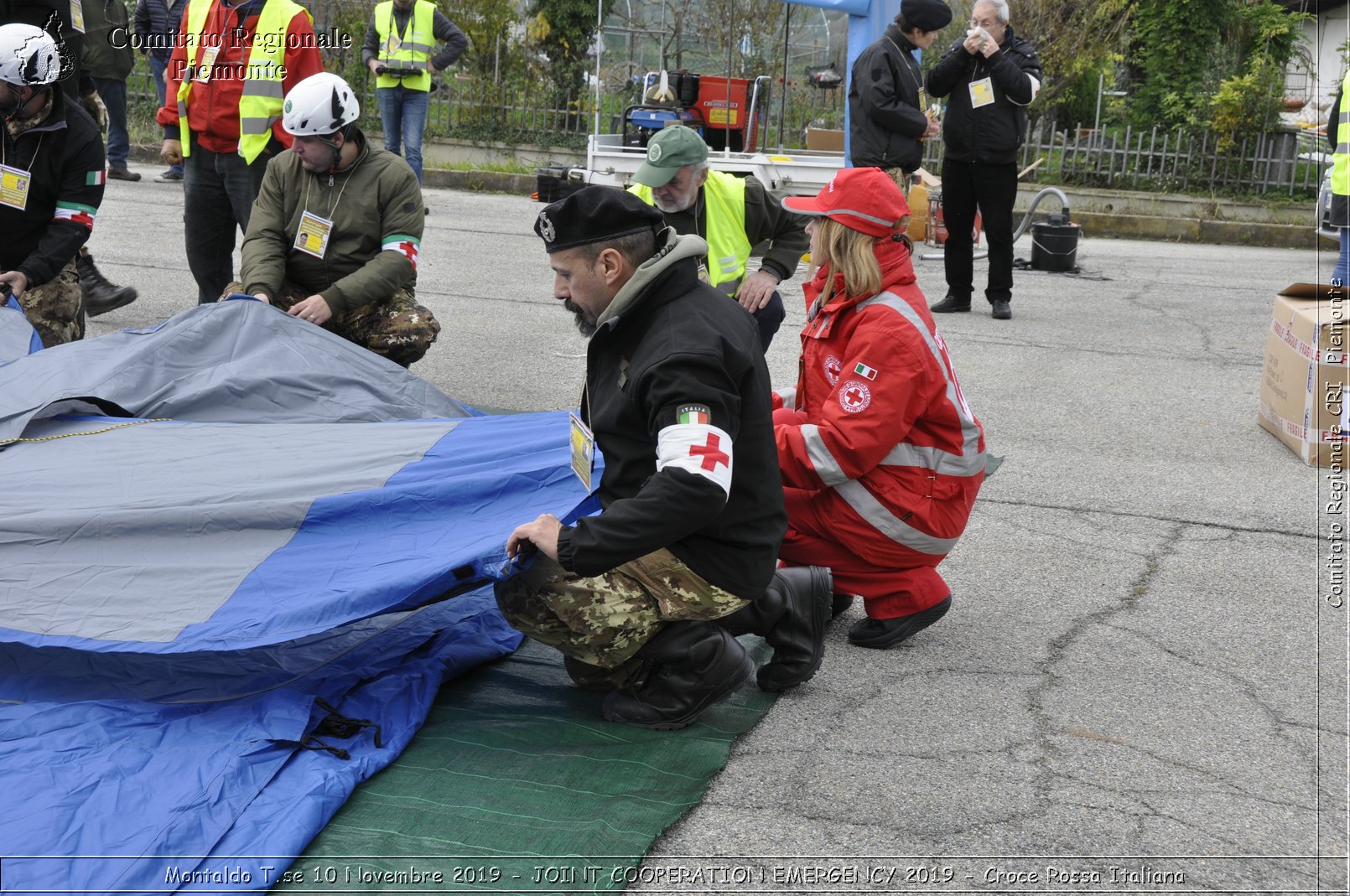 Montaldo T.se 10 Novembre 2019 - JOINT COOPERATION EMERGENCY 2019 - Croce Rossa Italiana